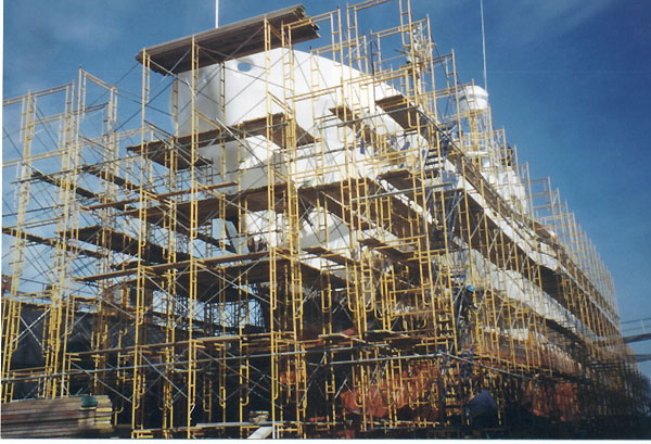 scaffolding planks